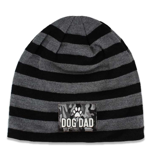 Labradors.com - Dog Dad on Black - Knit Beanie