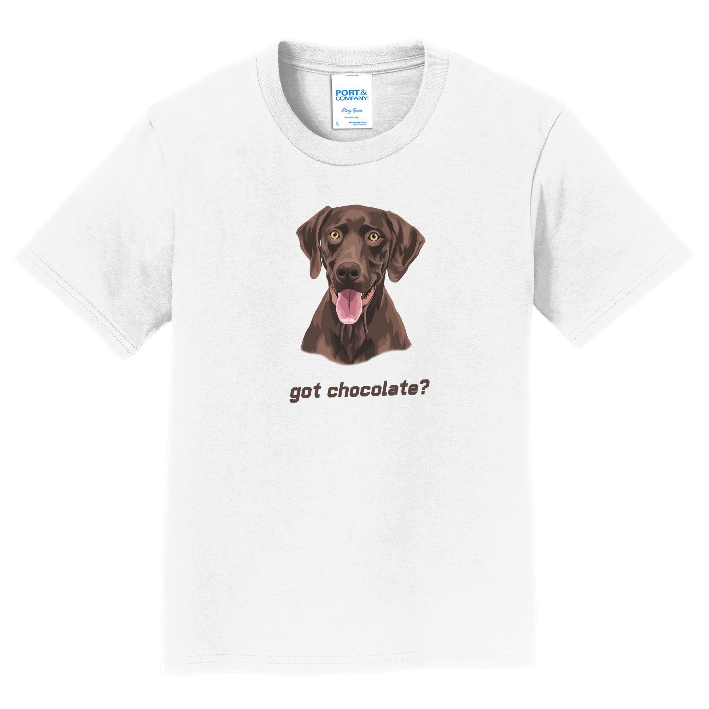 Chocolate Lab (Got Chocolate?) - Kids' Unisex T-Shirt