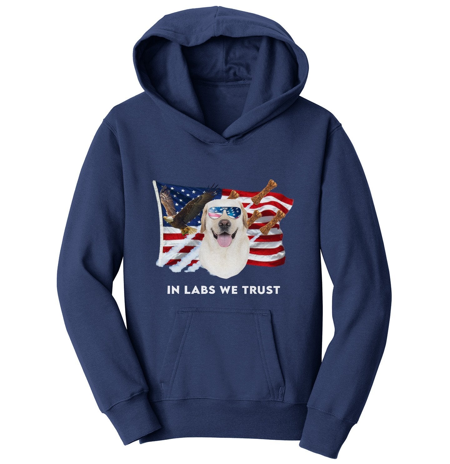 In Labs We Trust Yellow | Youth Hoodie