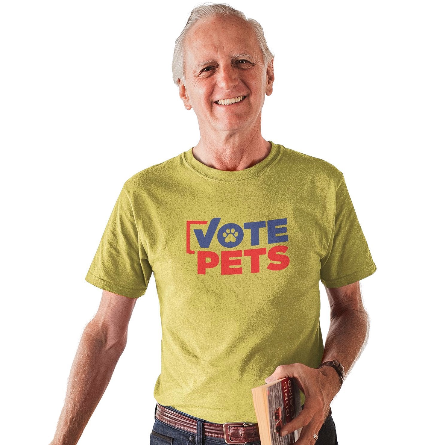 Vote Pets Stacked Logo - Adult Unisex T-Shirt