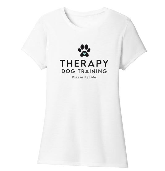 Therapy Dog Training - Women's Tri-Blend T-Shirt
