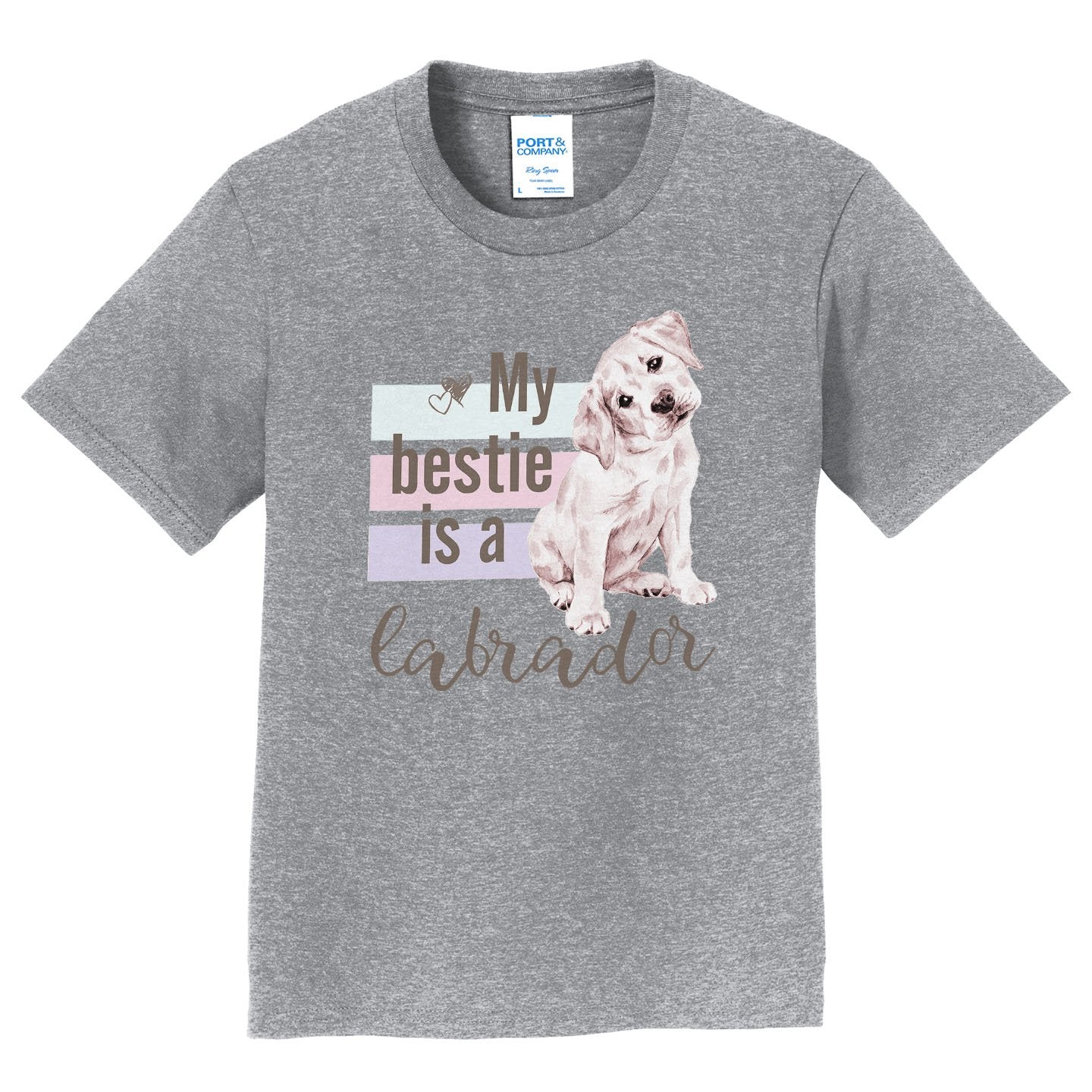 My Bestie is a Labrador - Kids' Unisex T-Shirt