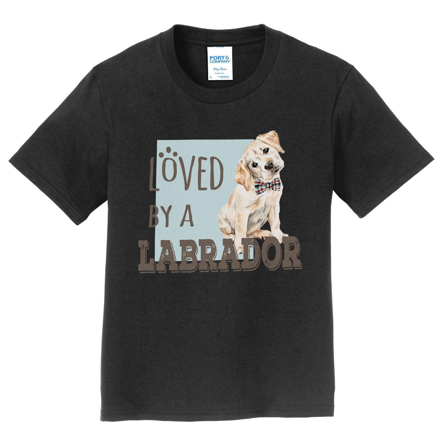 Loved by a Labrador - Kids' Unisex T-Shirt
