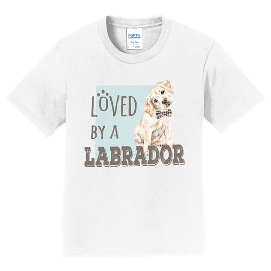 Loved by a Labrador - Kids' Unisex T-Shirt