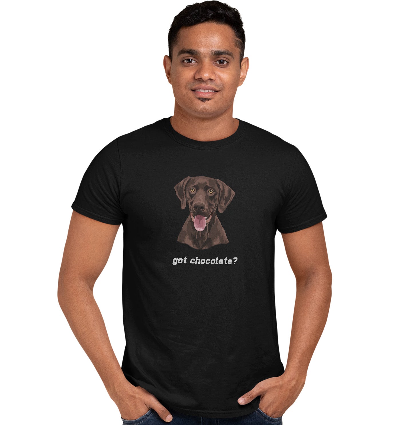 Chocolate store lab shirt