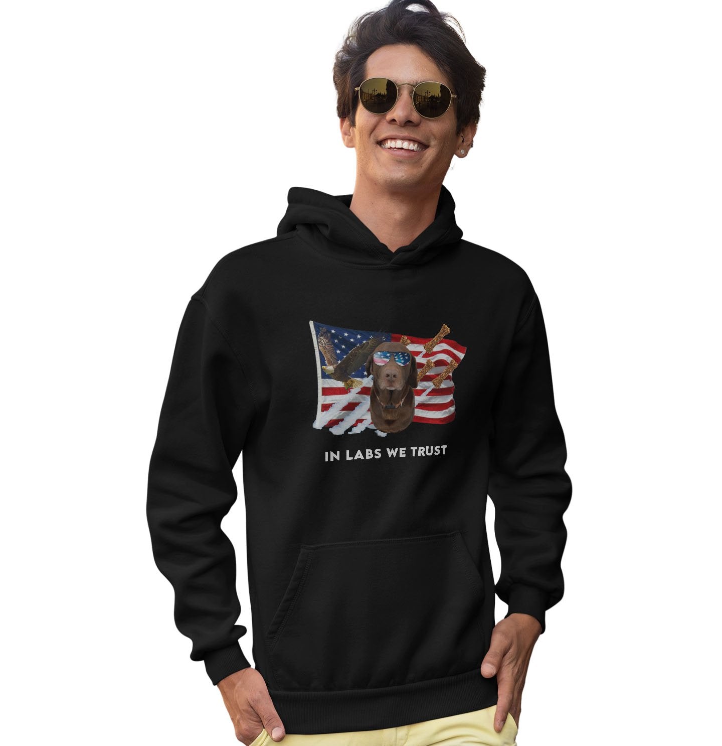 In Labs We Trust Chocolate | Hoodie