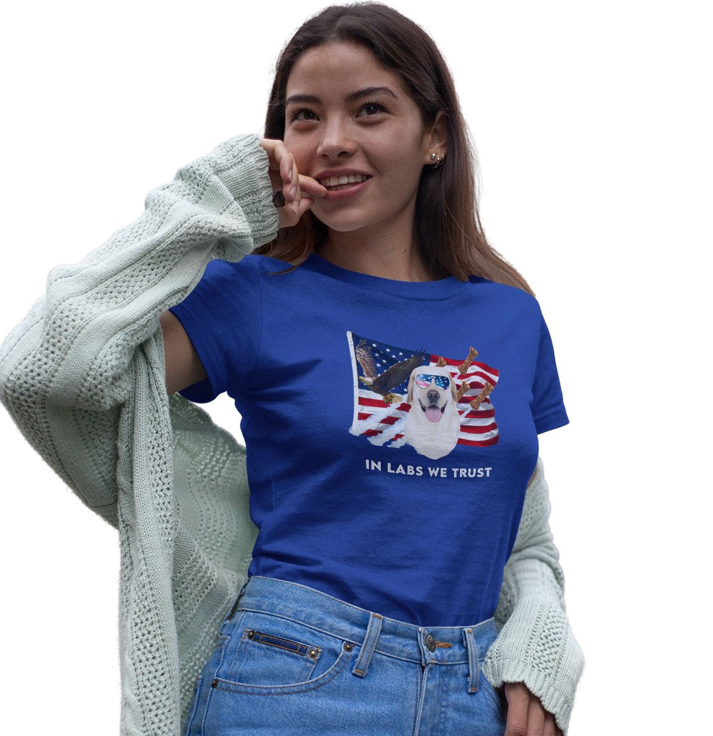 In Labs We Trust Yellow | Ladies' Fitted Shirt