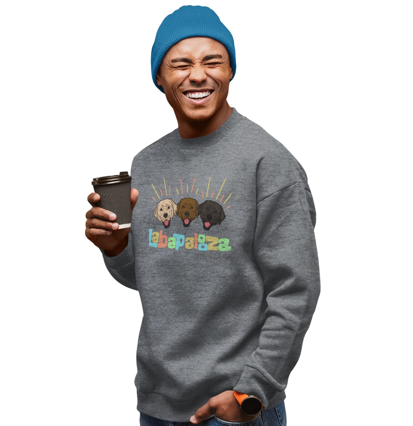 Labapalooza (Labradors) | Crewneck Sweatshirt