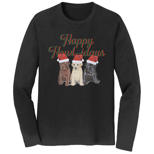 Happy Howlidays - Adult Unisex Long Sleeve T-Shirt
