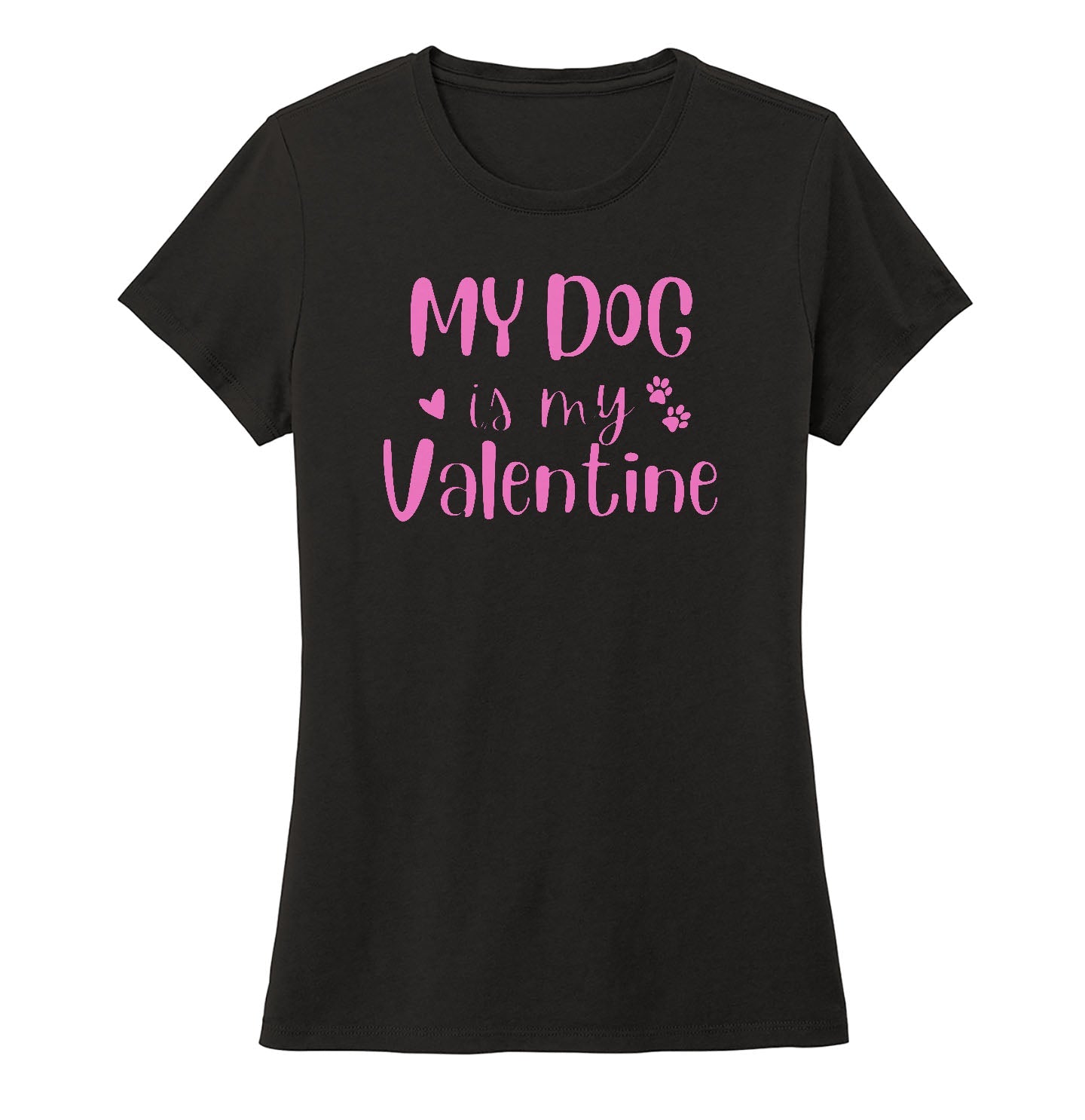 My Dog Valentine - Women's Tri-Blend T-Shirt