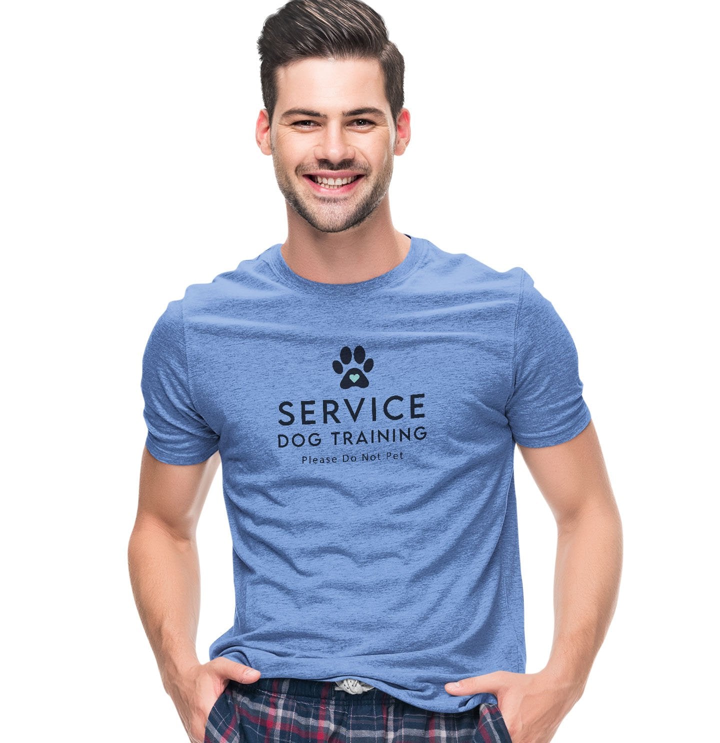 Service Dog Training - Adult Tri-Blend T-Shirt