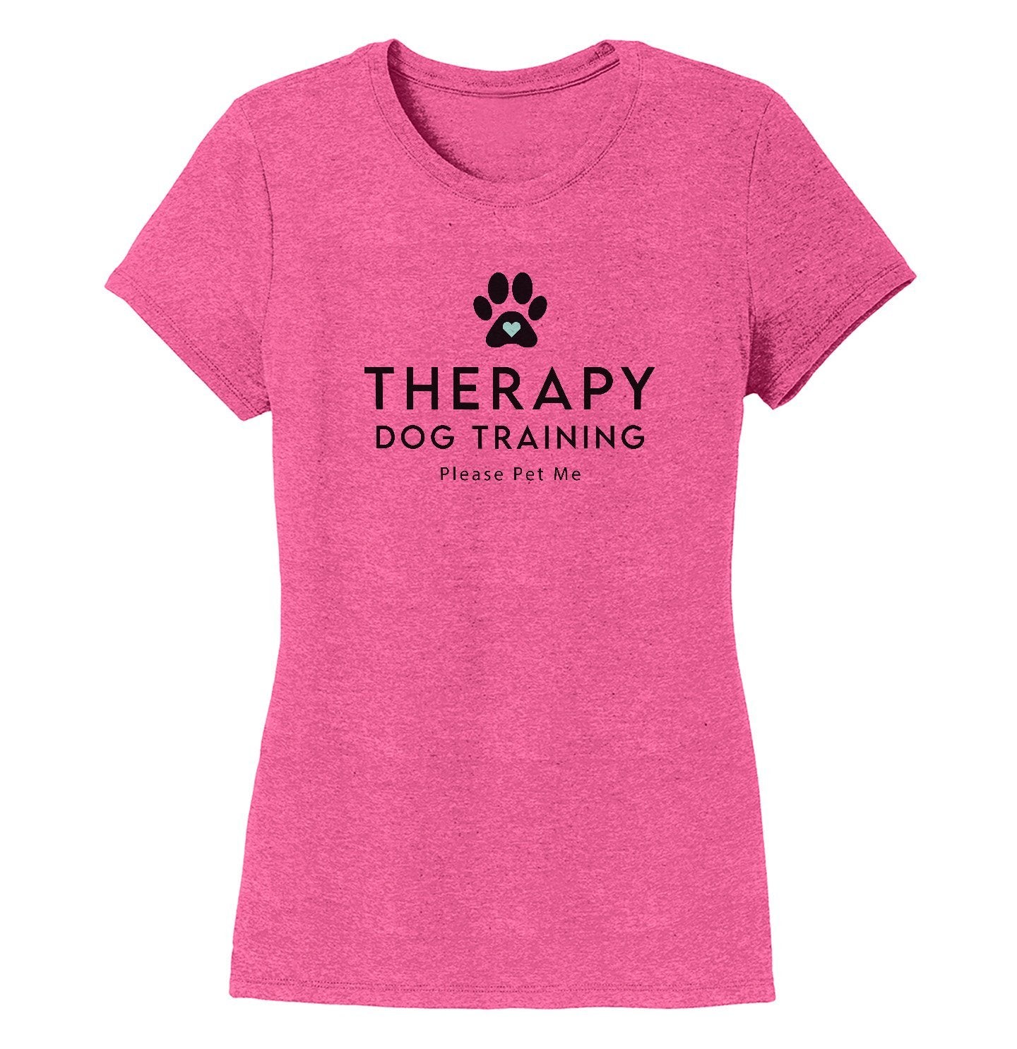Therapy Dog Training - Women's Tri-Blend T-Shirt