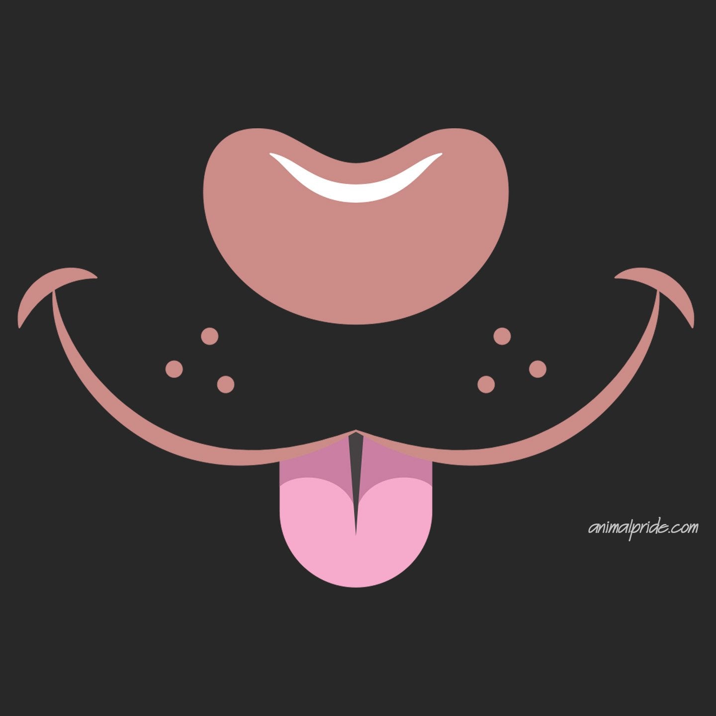 Dog Nose and Mouth - Adult Adjustable Face Mask