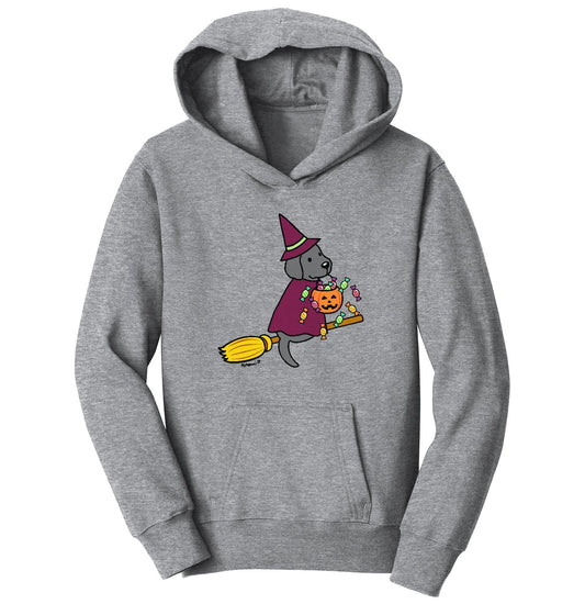 Black Lab Witch - Halloween - Kids' Hoodie Sweatshirt
