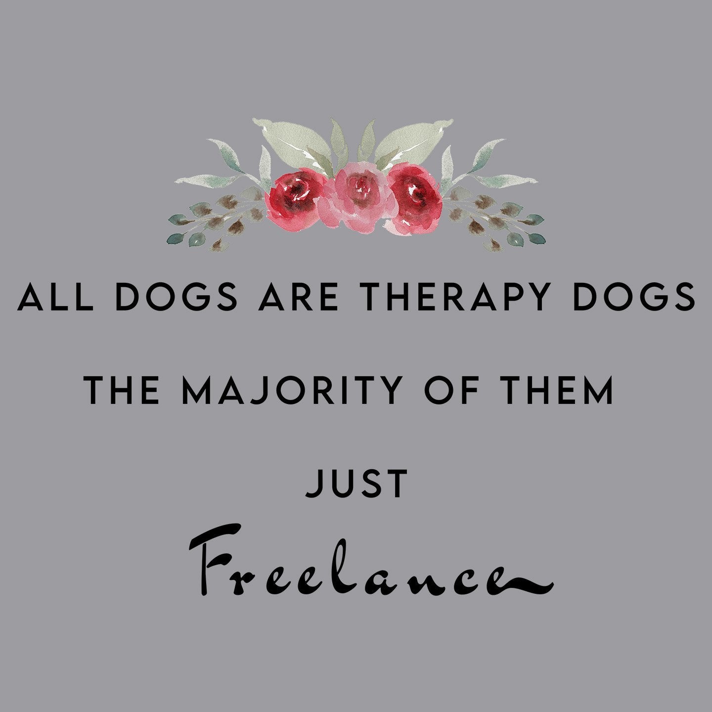 Therapy Dogs Freelance - Adult Unisex Crewneck Sweatshirt