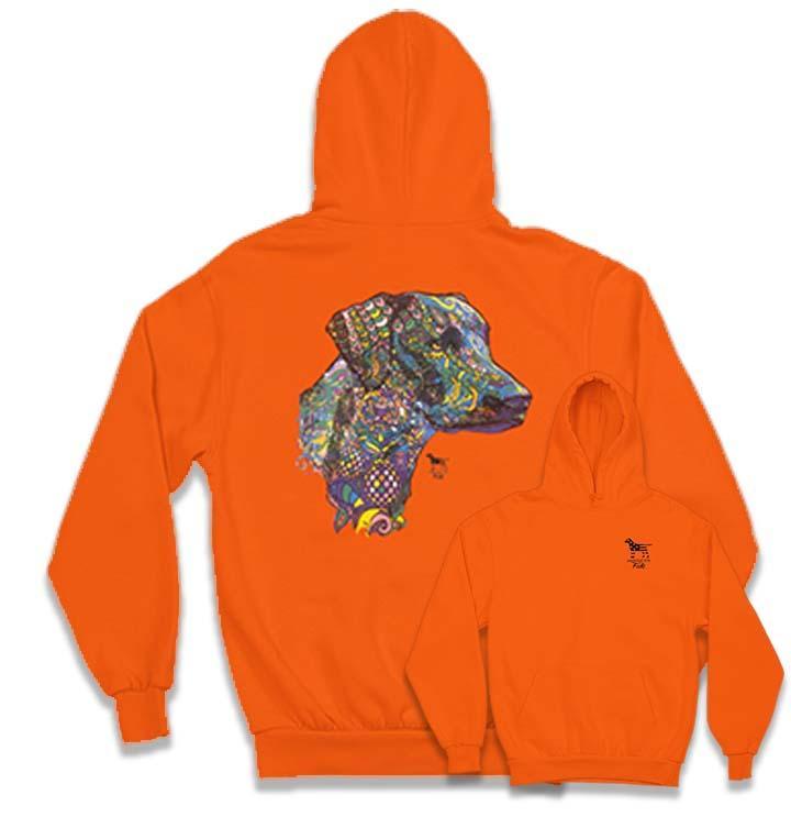 Labradors.com - Mosaic Lab - Adult Unisex Hoodie Sweatshirt