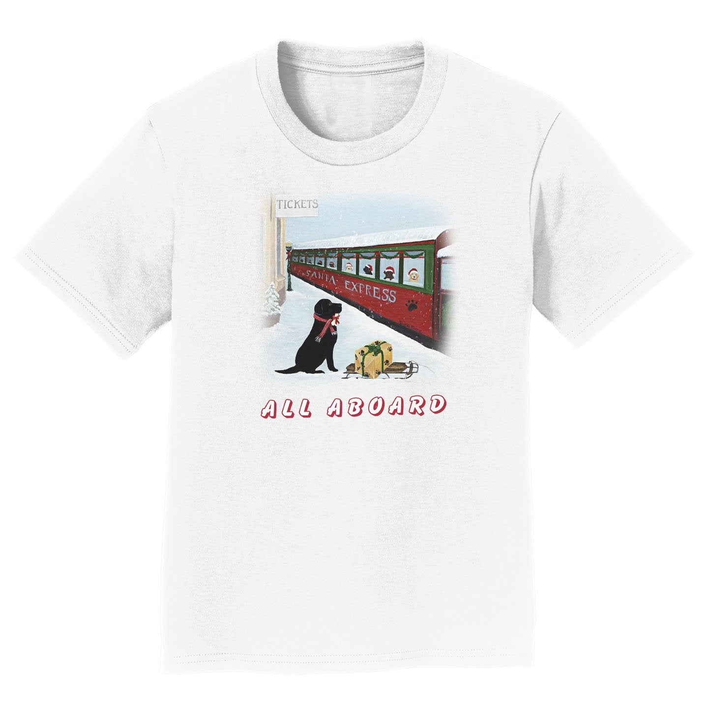 All Aboard Santa Express - Kids' Unisex T-Shirt