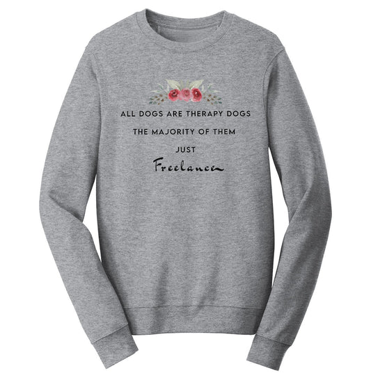 Therapy Dogs Freelance - Adult Unisex Crewneck Sweatshirt