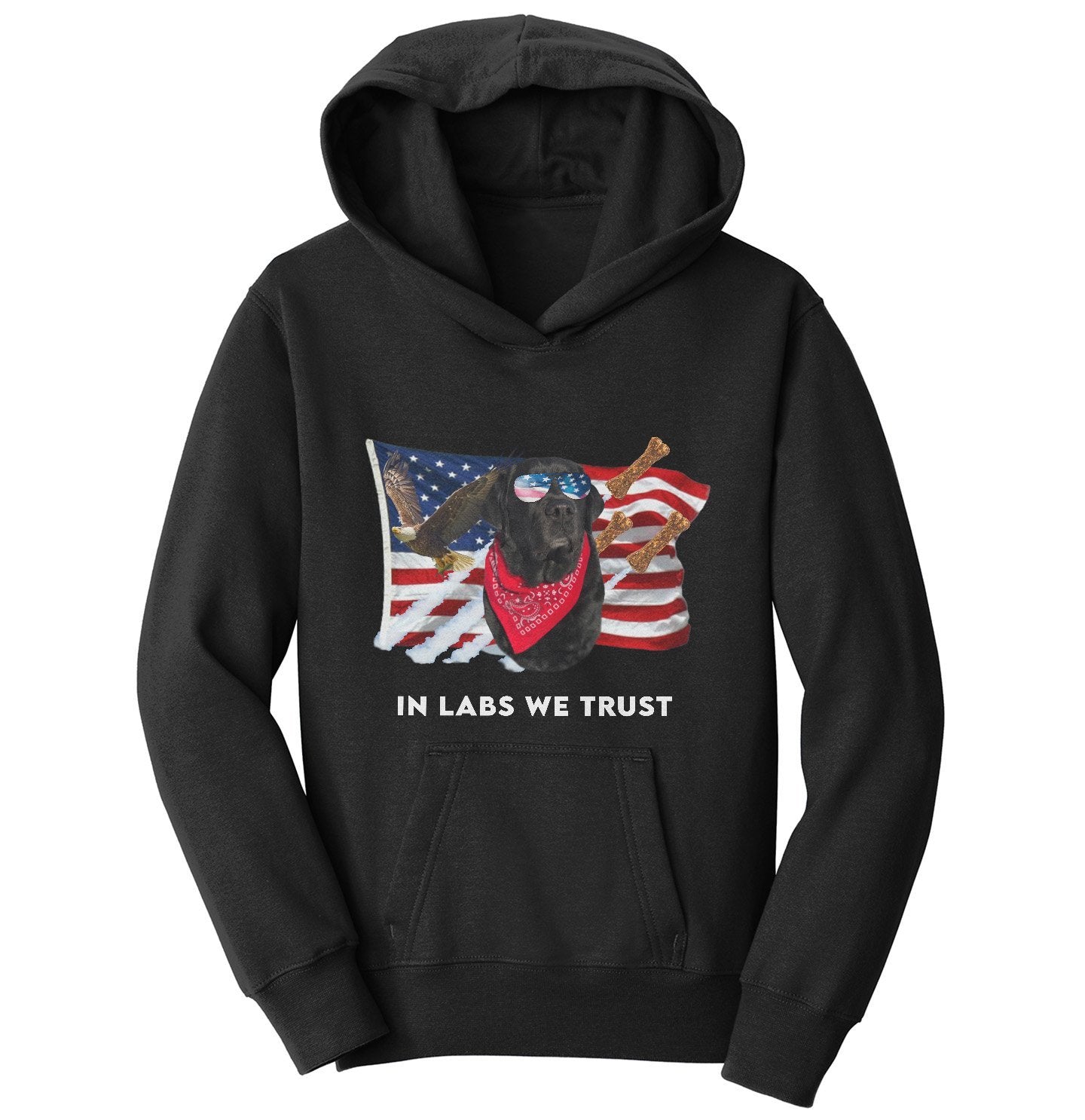 In Labs We Trust Black | Youth Hoodie