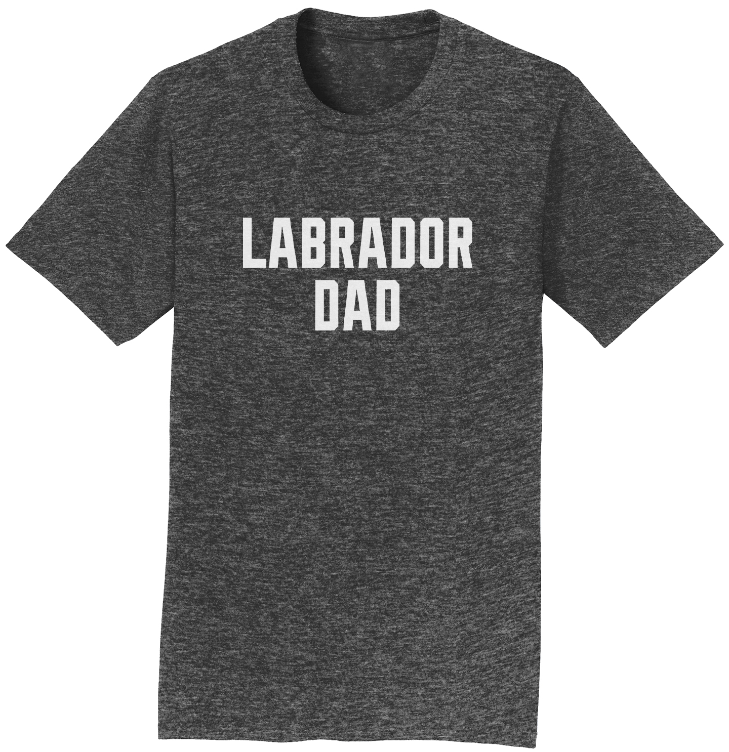 Labrador Dad - Block Font - Adult Unisex T-Shirt