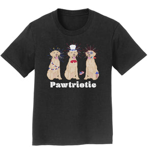 Patriotic 4th of July Yellow Labs | Youth Shirt