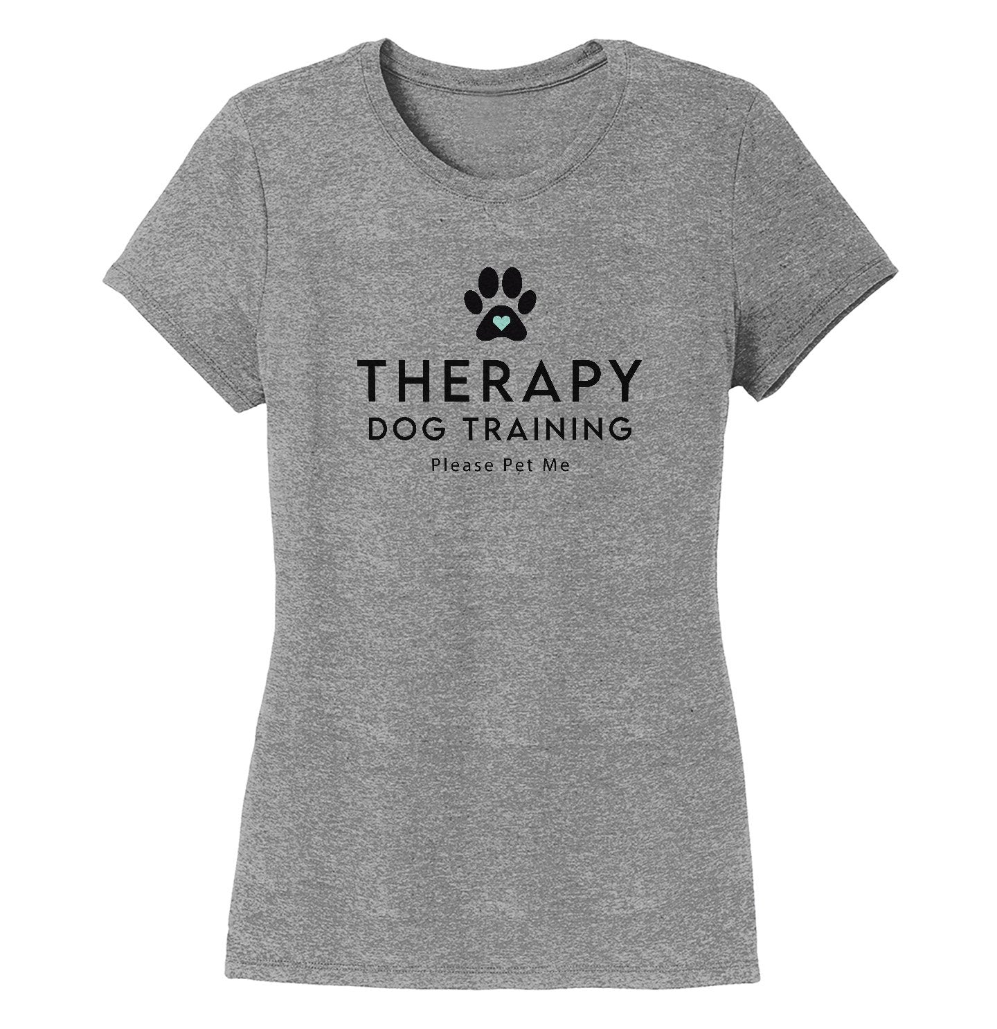 Therapy Dog Training - Women's Tri-Blend T-Shirt