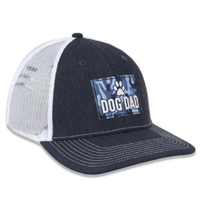 Labradors.com - Dog Dad on Navy - Twill Mesh Back Hat