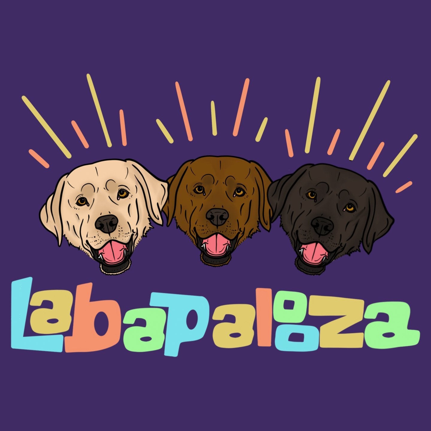 Labapalooza - Women's Fitted T-Shirt