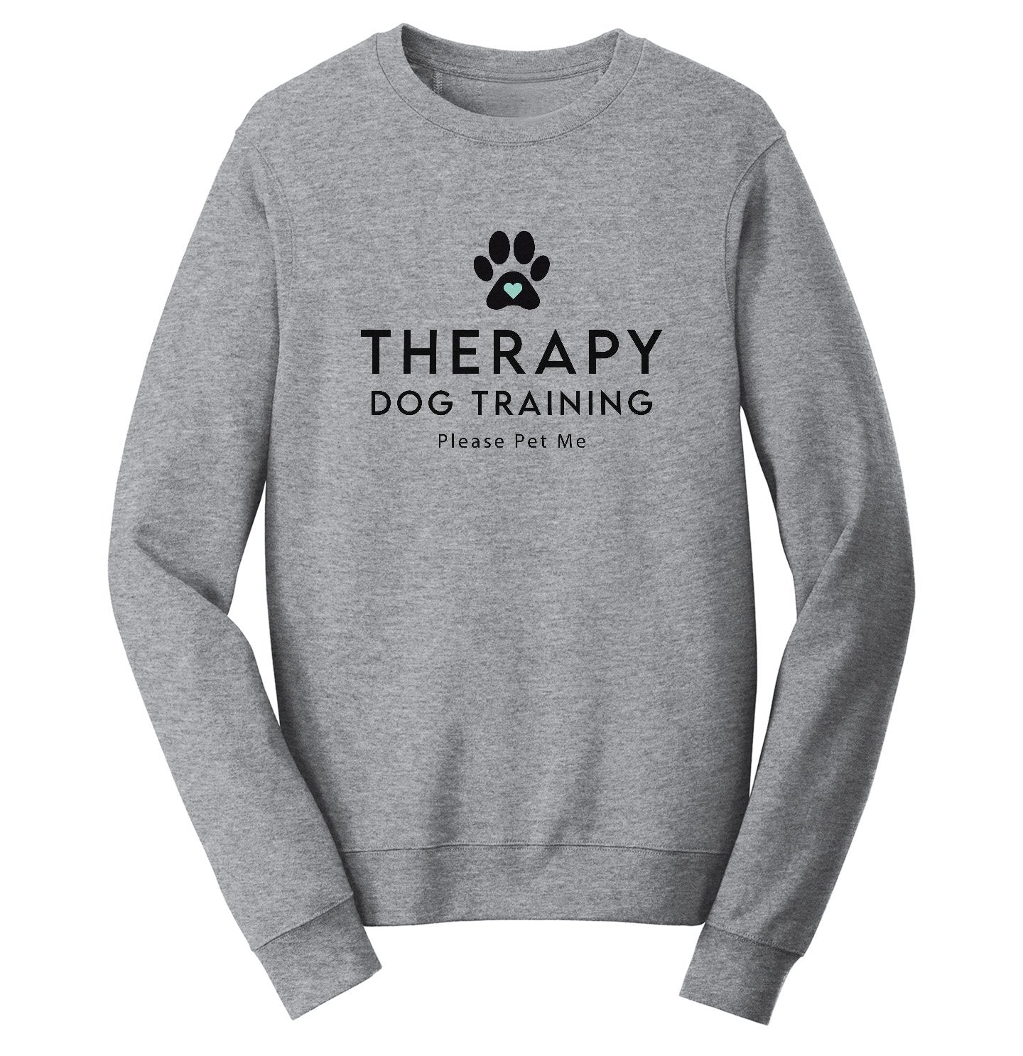 Therapy Dog Training - Adult Unisex Crewneck Sweatshirt