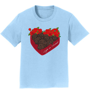 Labradors.com - Box of Chocolate Labs - Kids' Unisex T-Shirt