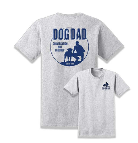 Labradors.com - Dog Dad Conversation Not Required - Adult Unisex T-Shirt