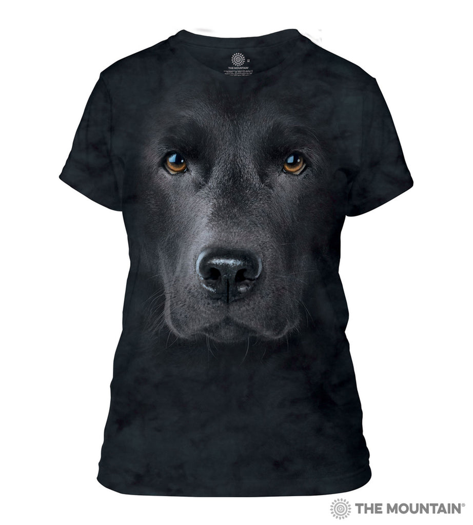 svovl Sorg Absolut Black Lab Face - Women's T-Shirt - The Mountain – Labradors.com