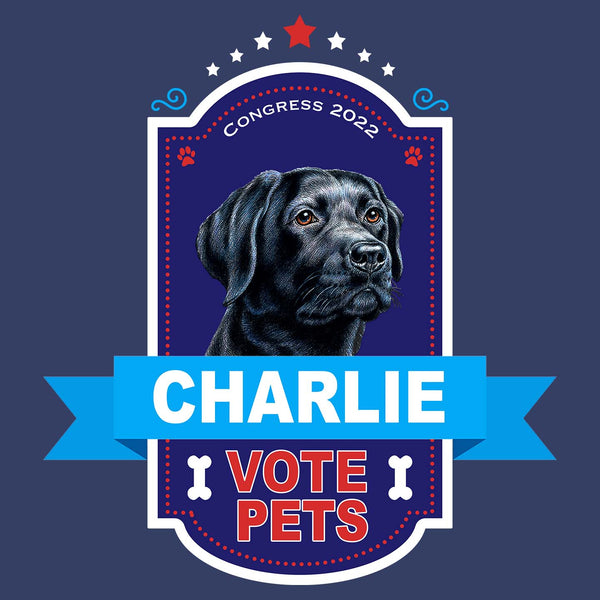 Vote Pets Candidate - Personalized Custom Kids' Unisex Hoodie Sweatshirt