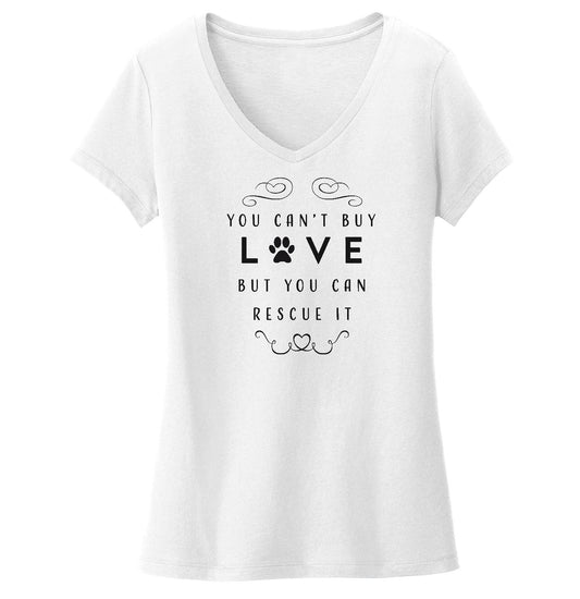 Labradors.com - Can Rescue Love - Women's V-Neck T-Shirt