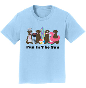 Summer Lineup Chocolate Labs | Youth Shirt