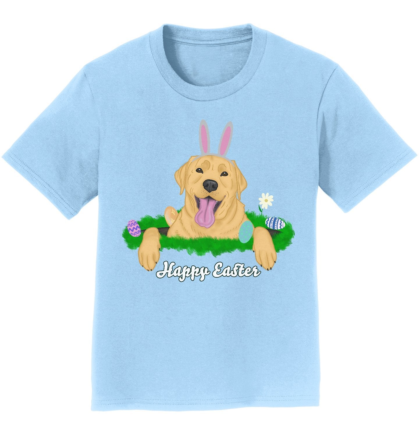 Labradors.com - Rabbit Hole Yellow Labrador  - Kids' Unisex T-Shirt
