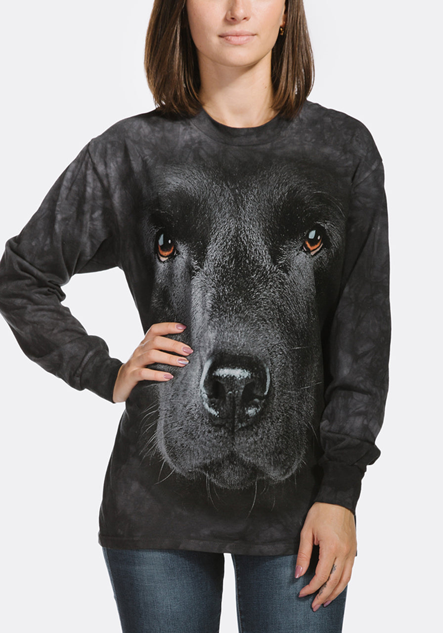 Black Lab - Adult Unisex Long Sleeve T-Shirt