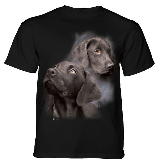 The Mountain - Black Labradors - T-Shirt