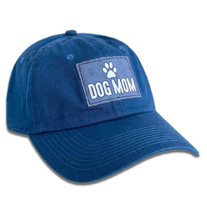 Labradors.com - Dog Mom Applique on Navy - Ladies Washed Twill Hat