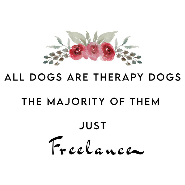 Therapy Dogs Freelance - Women's Tri-Blend T-Shirt