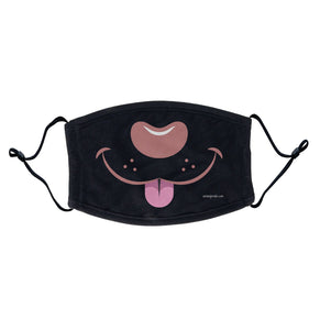 Dog Nose and Mouth - Adjustable Face Mask, Breathable, Reusable, Printed in USA