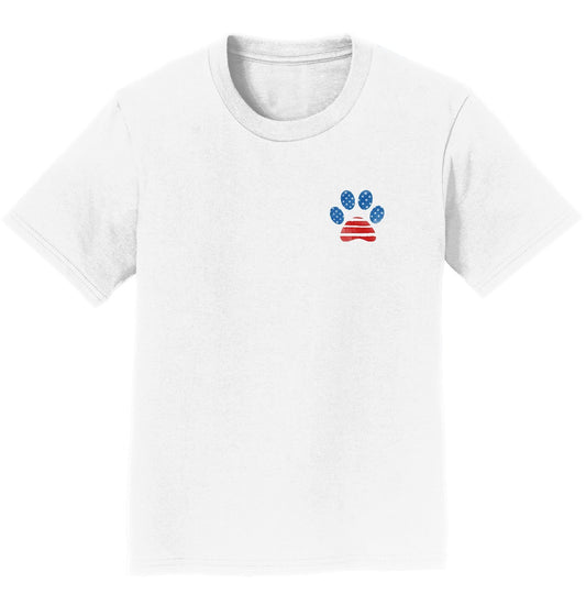Pawtriotic Pawprint | Labradors | Youth T-Shirt