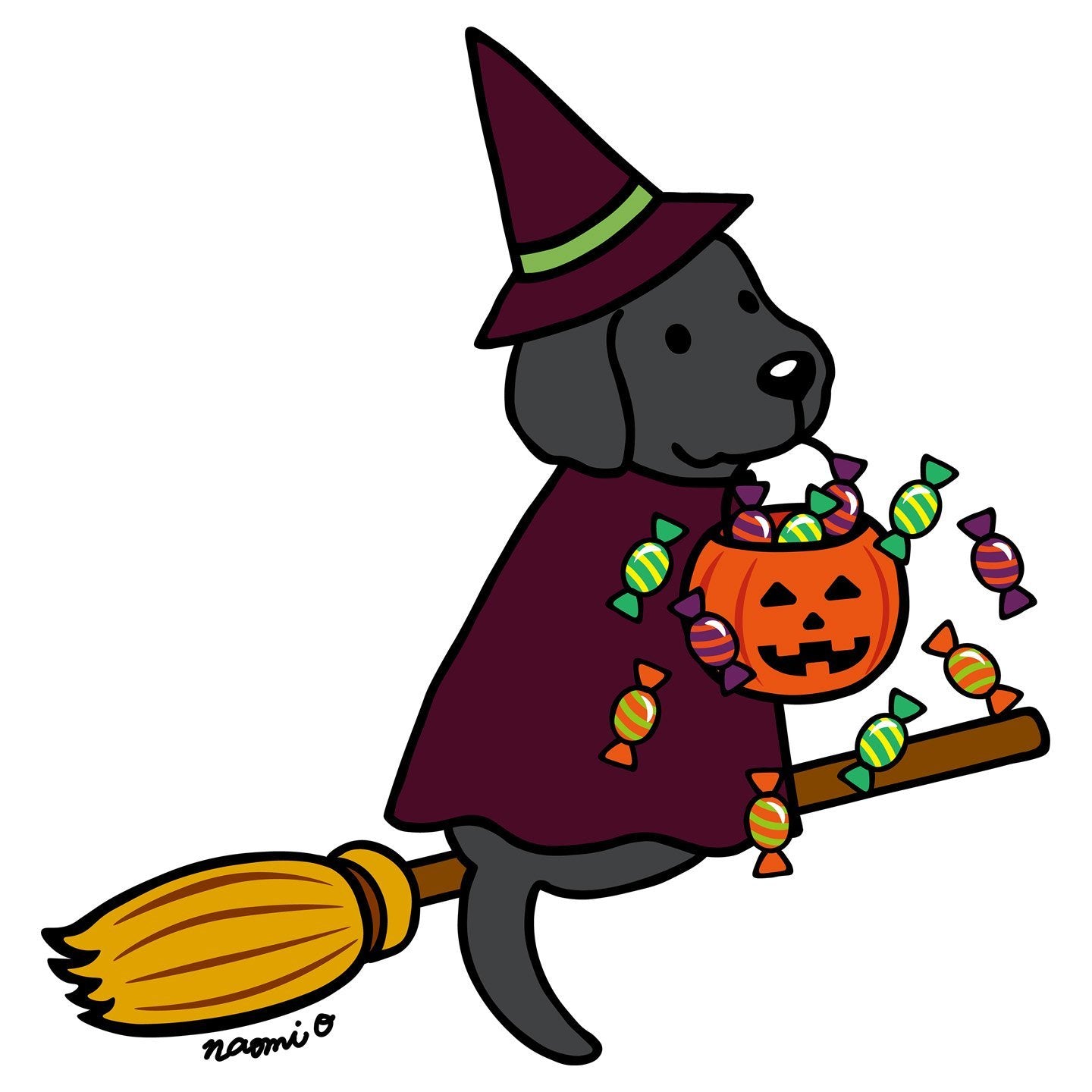 Black Lab Witch - Kids' Unisex T-Shirt