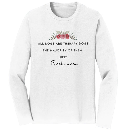 Therapy Dogs Freelance - Adult Unisex Long Sleeve T-Shirt