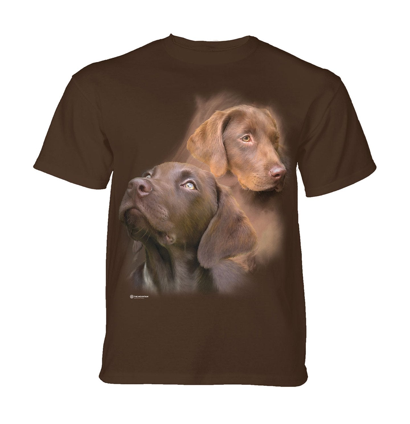 The Mountain - Chocolate Labradors - Youth T-Shirt