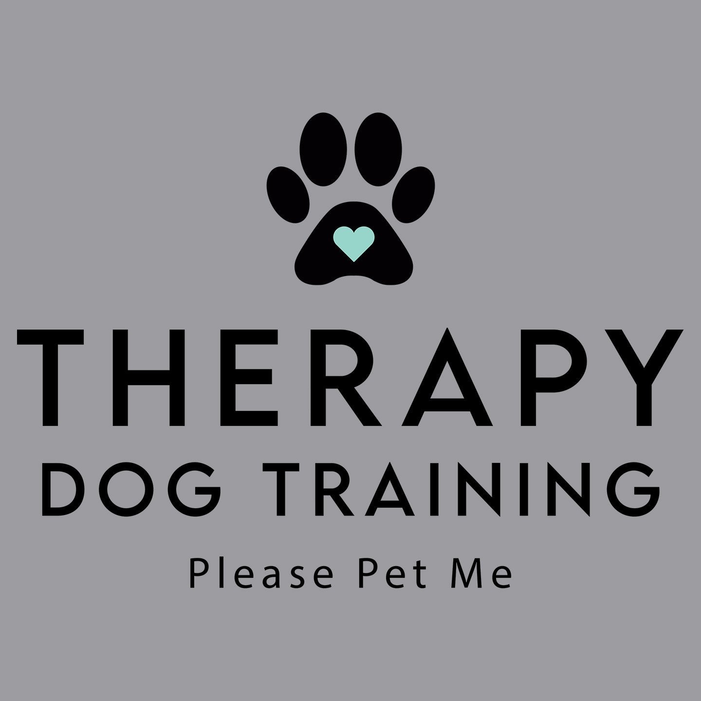 Therapy Dog Training - Women's Fitted T-Shirt