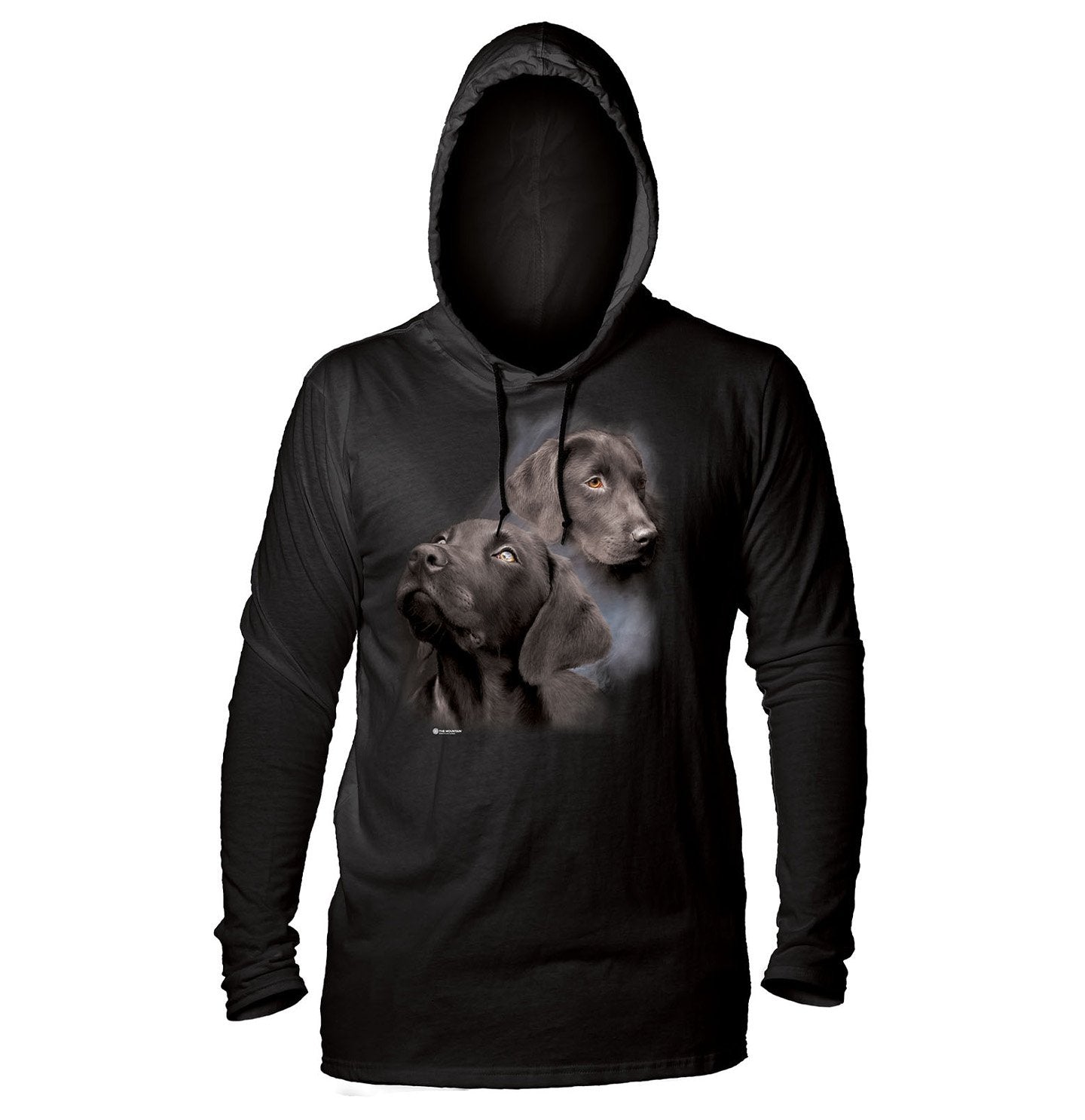 The Mountain - Black Labradors - Lightweight Hoodie