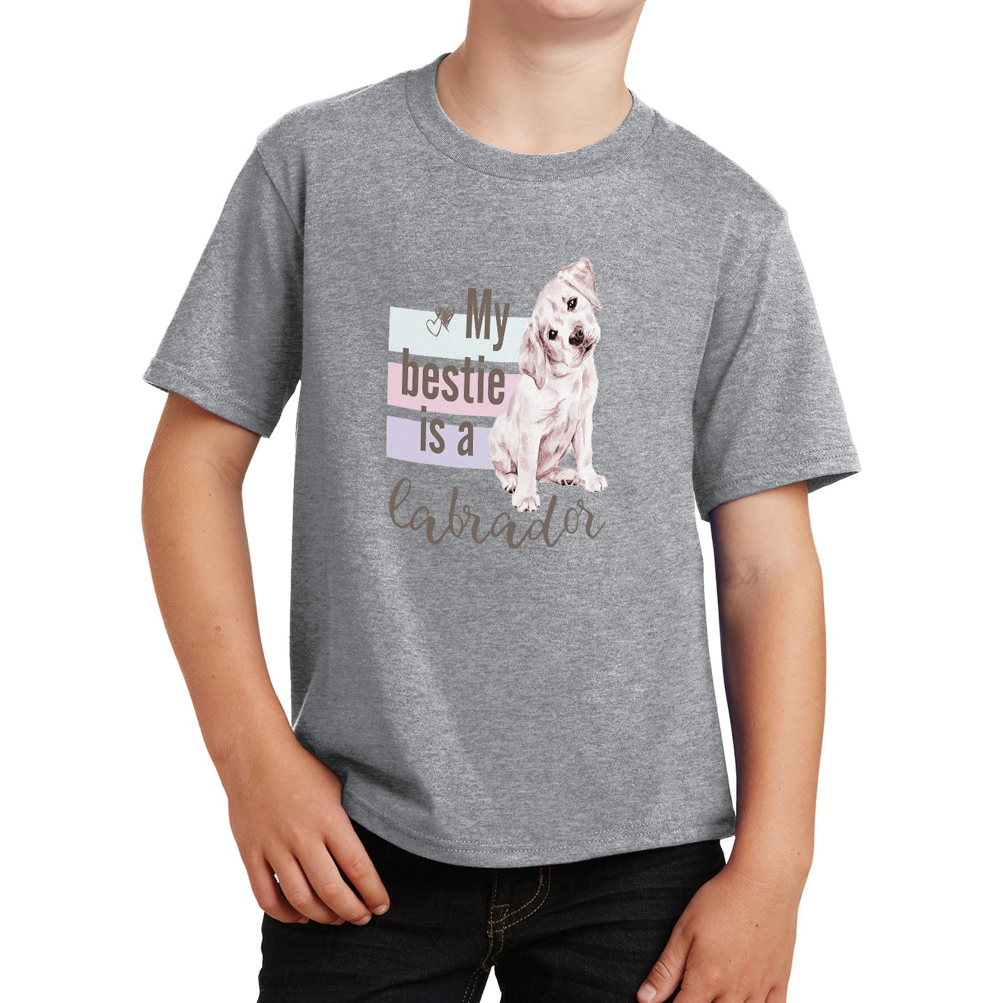 My Bestie is a Labrador - Kids' Unisex T-Shirt