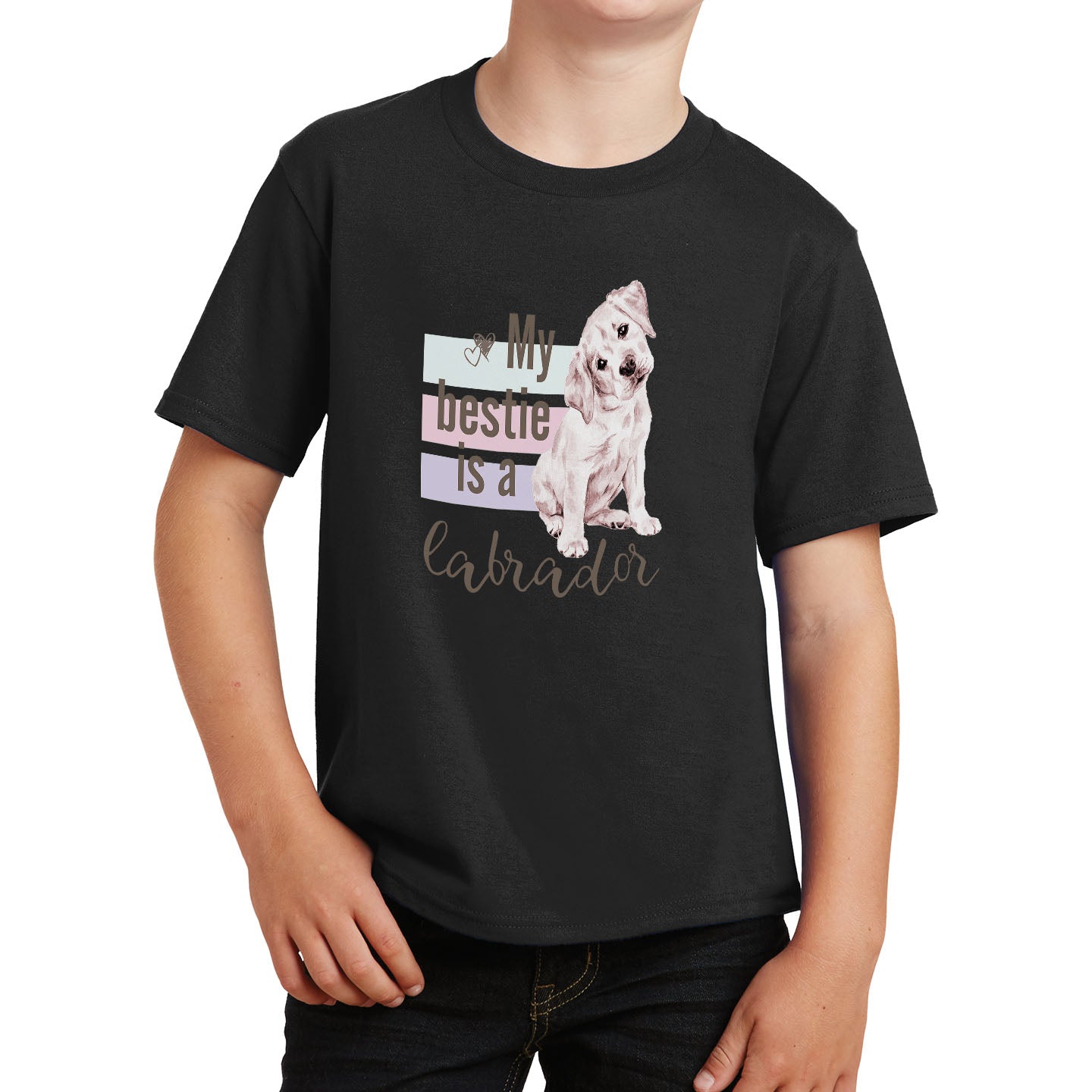 My Bestie is a Labrador - Kids' Unisex T-Shirt