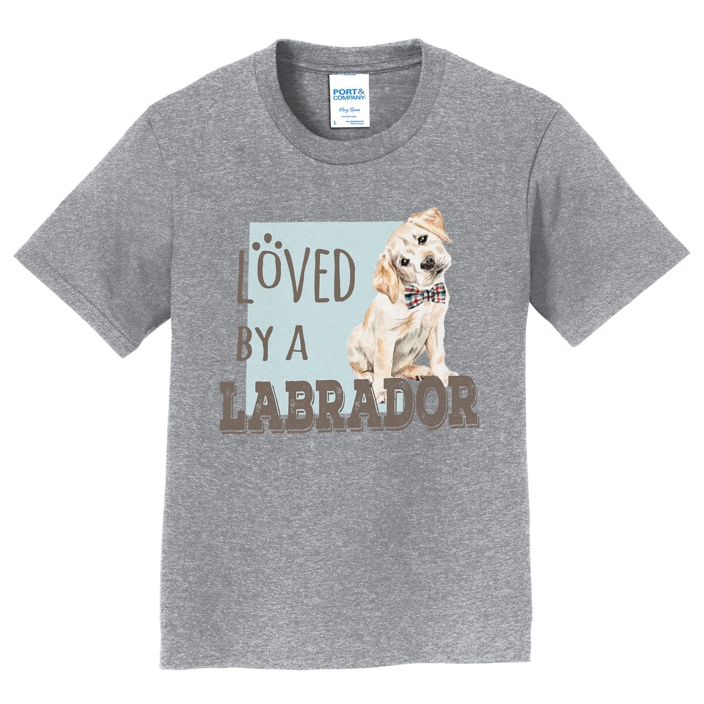 Loved by a Labrador - Kids' Unisex T-Shirt